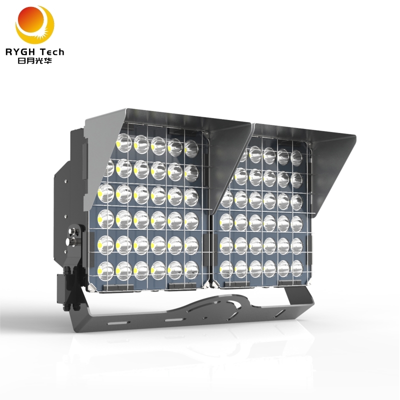 1000W led stadium light flood light mast