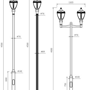 outdoor post lighting