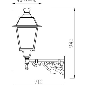 outdoor pillar lanterns