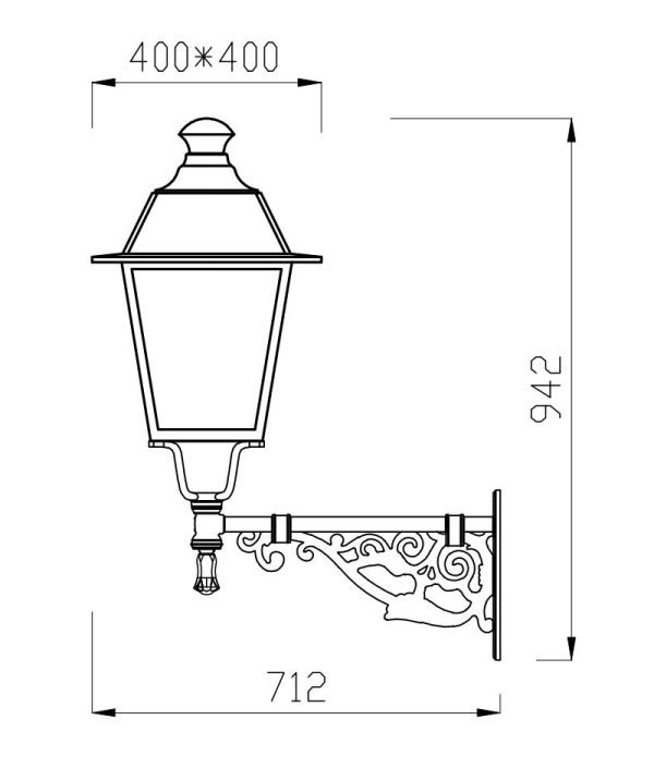 outdoor pillar lanterns