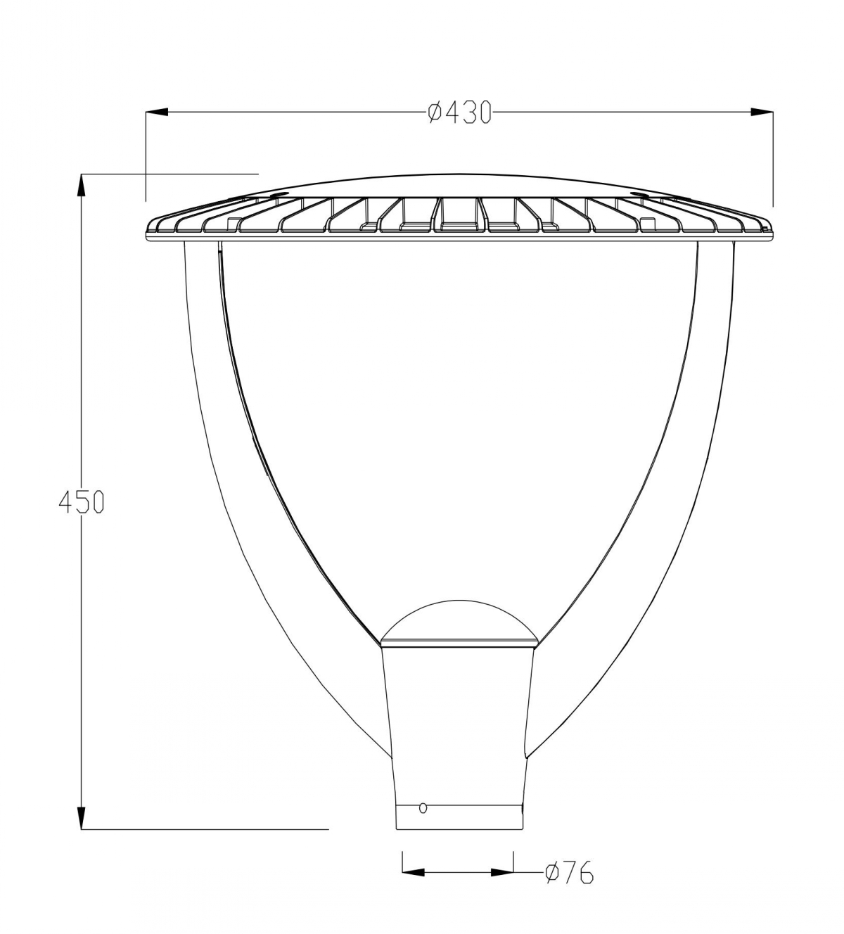 1064 garden light7 post light lantern