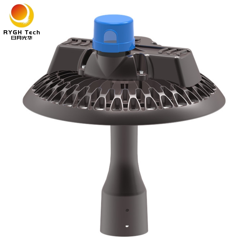 B 200W LED Garden light2 driveway posts with lights
