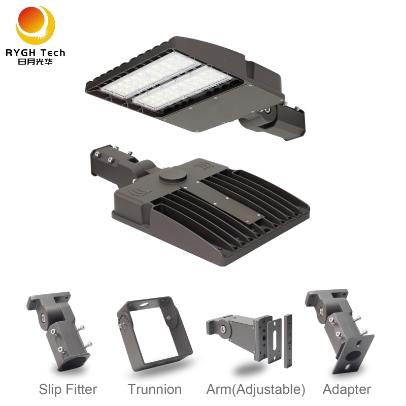 ST06 03 led street light 200w led parking lot lights
