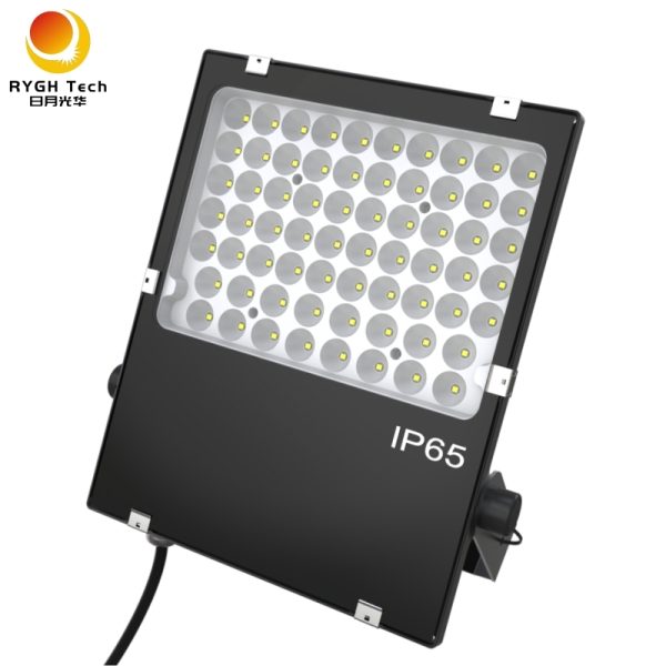 white flood lights