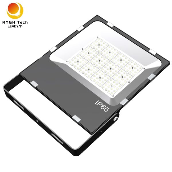 black flood light