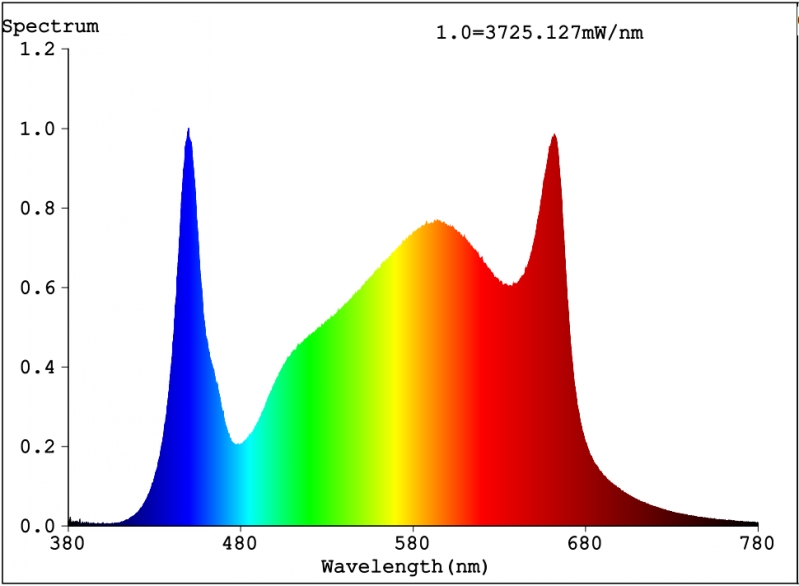 RYGH Tech LED Grow light spectrum