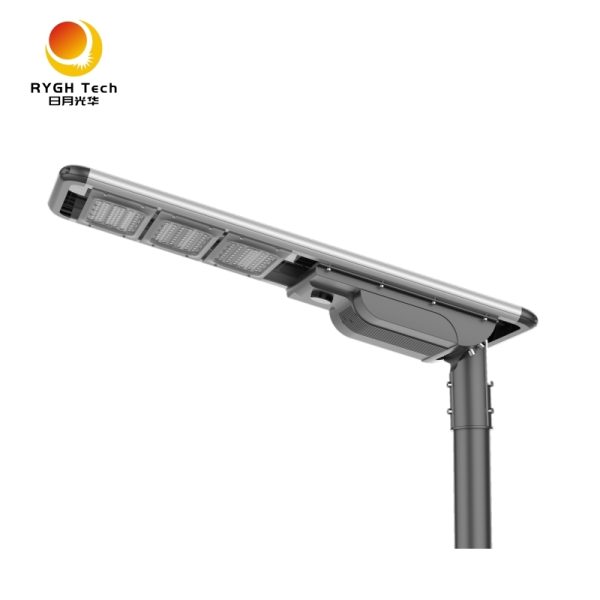 solar led street light with inbuilt battery