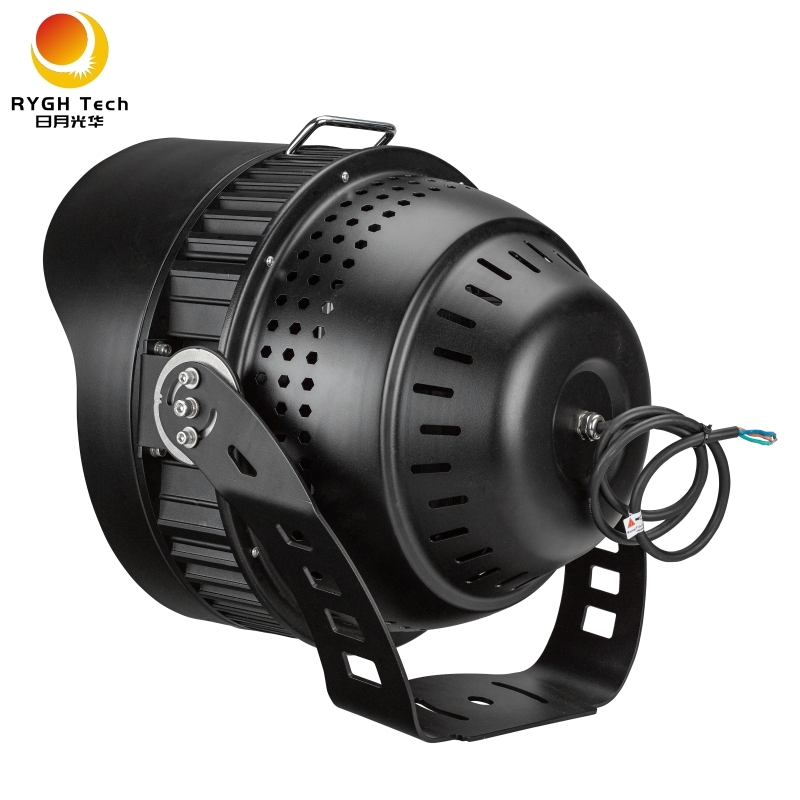 led stadium light black